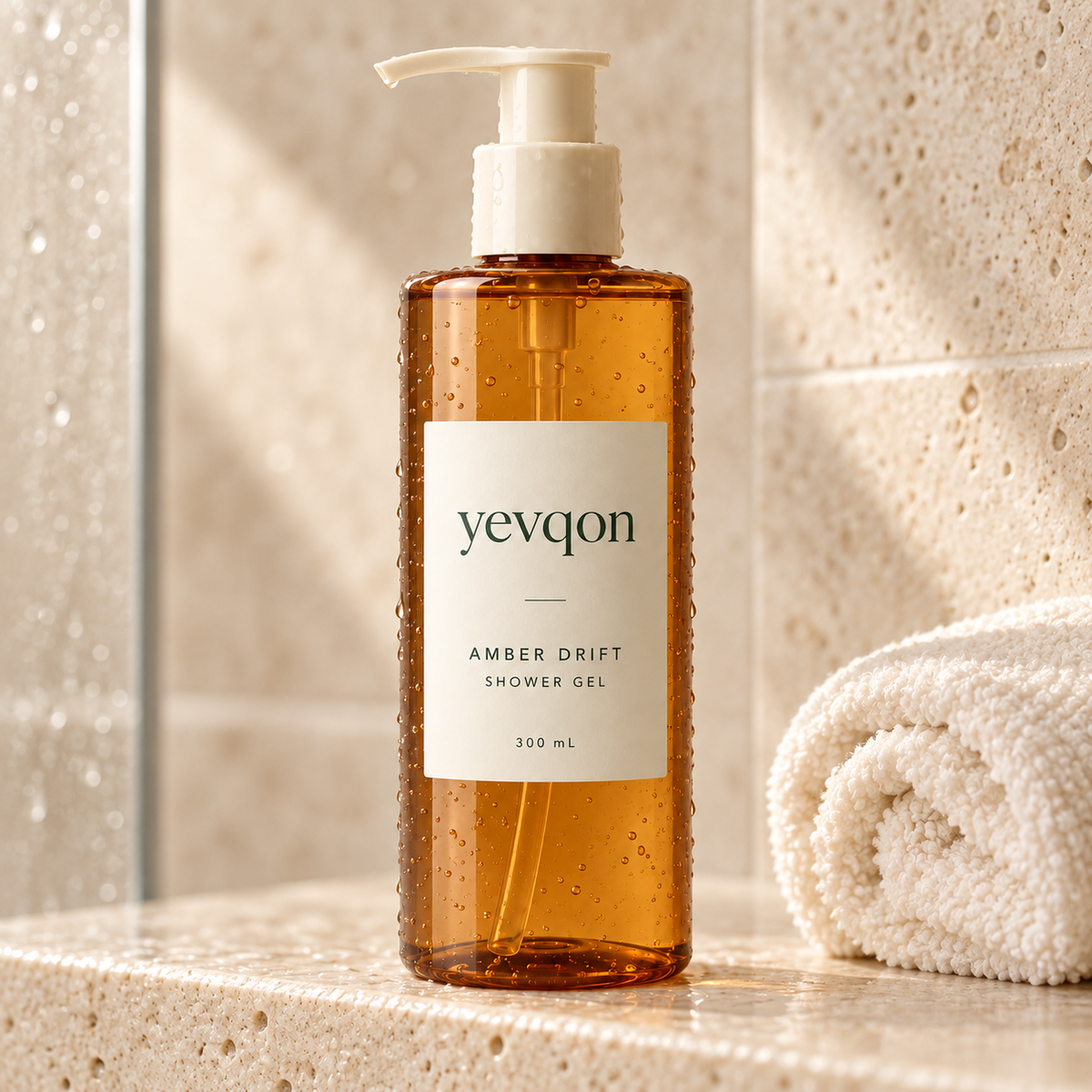 yevqon Amber Drift Shower Gel | 300 mL