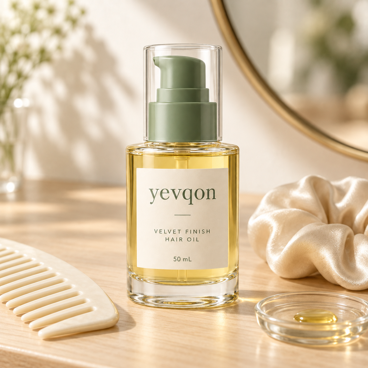 yevqon Velvet Finish Hair Oil | 50 mL